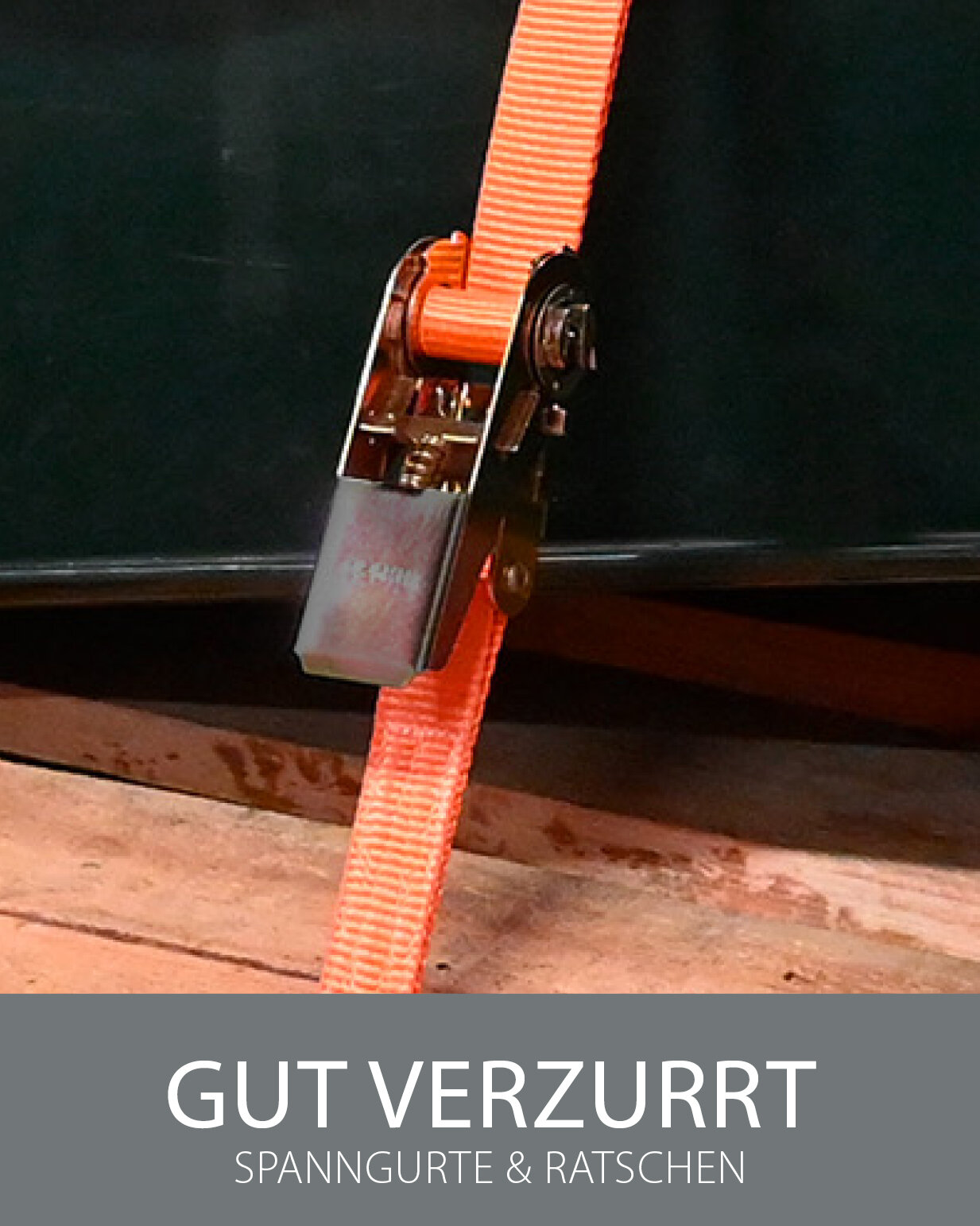 Spanngurte, Ratschen und mehr für einen sicheren Transport