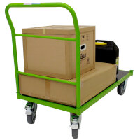 Plattformwagen Profi XL Tragkraft 500 kg 130x65 cm Transportwagen Handwagen Paketwagen