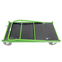 Plattformwagen Profi XL Tragkraft 500 kg 130x65 cm Transportwagen Handwagen Paketwagen