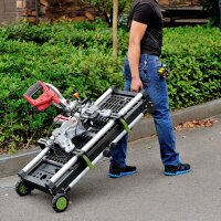 TRUTZHOLM Multifunktions-Werktisch Untergestell höhenverstellbar 56-77 cm, Tragkraft 500 kg klappbar