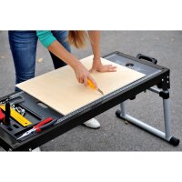 TRUTZHOLM Multifunktions-Werktisch Untergestell höhenverstellbar 56-77 cm, Tragkraft 500 kg klappbar