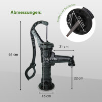Antik Schwengelpumpe Gartenpumpe Handschwengelpumpe Handpumpe Nostalgie