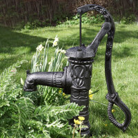 Antik Schwengelpumpe Gartenpumpe Handschwengelpumpe Handpumpe Nostalgie
