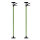2 Stück Einhandstützen teleskopierbar 115 cm - 290 cm 45° neigbar Montagestützen Deckenstützen