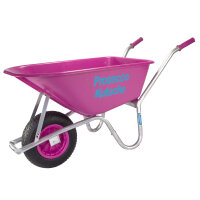 Schubkarre Proseccokutsche PP 100 L 250 kg Gartenschubkarre Schiebkarre pink