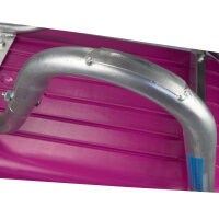 Schubkarre Proseccokutsche PP 100 L 250 kg Gartenschubkarre Schiebkarre pink