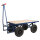 XXL Profi Plattformwagen 500 kg Transportwagen 120x80 cm Palettenwagen mit Bremse  Magazinwagen