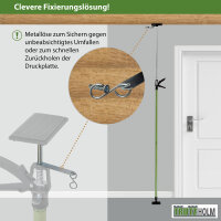 12 x Einhandstütze Montagestütze Deckenstütze Teleskopstütze bis 290cm