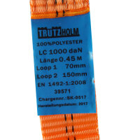 4 Gurtschlaufen Doppelschlaufe Spanngurt für Motorrad Motorradspanngurt ORANGE