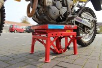 Motorradheber 135 kg Motorrad Hebebühne 34 - 87 cm Montageständer Montagebock