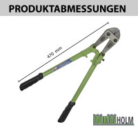 Bolzenschneider 470mm 18" Seitenschneider gehärtete Backen Stahlschere