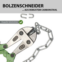 Bolzenschneider 470mm 18" Seitenschneider gehärtete Backen Stahlschere