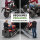 TRUTZHOLM 2x Auffahrrampe klappbar 228 cm Traglast 680 kg Alu gelocht Rampen Motorradrampen grau