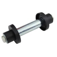 Schubkarrenrad Vollgummi 4.00-8 4.80 mit Achse PU Stahlfelge 200 kg