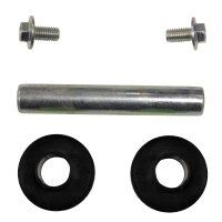 Schubkarrenrad Vollgummi 4.00-8 4.80 mit Achse PU Stahlfelge 200 kg