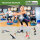 Balancetrainer Yoga Gymnastik Balance Half Ball blau Trainingsball Fitnessball ø 60cm