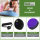 Balancetrainer Yoga Gymnastik Balance Half Ball lila Trainingsball Fitnessball ø 60cm