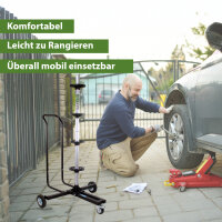 fahrbarer Felgenbaum mit Schutzhülle Reifenständer Reifenwagen Felgenständer Pkw Auto