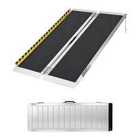 TRUTZHOLM Rollstuhlrampe 122 cm Traglast 272 kg Alu...