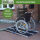 TRUTZHOLM Rollstuhlrampe 152 cm Traglast 272 kg Alu klappbar Antirutsch beschichtet Schwellenrampe