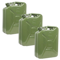 3x Metallkanister Olivgrün 20 Liter...
