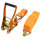 Spanngurt Ratschen Zurrgurt 8m 5000kg 5t 5to TÜV/GS ORANGE 2-tlg.