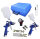 2x HVLP Spraypistole Lackierpistole Set Druckminderer Koffer Spritzpistole