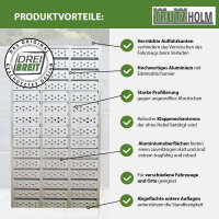 DREIBREIT by TRUTZHOLM Alu Auffahrrampe 175 cm 2-fach klappbar Tragkraft 1020kg gelocht Verladerampe