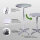 Stehtisch 2in1 höhenverstellbar 70/115cm Ø60cm Aluminium Bistrotisch Bartisch