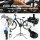 Fahrradmontageständer höhenverstellbar 50 kg Stahl magnetische schwarz