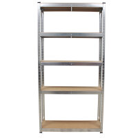 Steckregal 180x90x30 cm 2er Set Schwerlastregal 875kg Lagerregal Kellerregal Metallregal Garagenregal