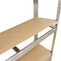 Steckregal 180x90x30 cm 2er Set Schwerlastregal 875kg Lagerregal Kellerregal Metallregal Garagenregal