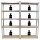 Steckregal 180x90x30 cm 2er Set Schwerlastregal 875kg Lagerregal Kellerregal Metallregal Garagenregal
