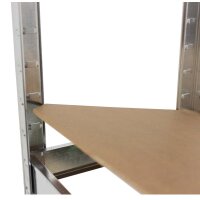 Schwerlastregal 160x80x40 cm 2er Set Lagerregal Kellerregal Metallregal Garagenregal