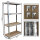 Schwerlastregal 160x80x40 cm 2er Set Lagerregal Kellerregal Metallregal Garagenregal