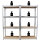 Schwerlastregal 160x80x40 cm 2er Set Lagerregal Kellerregal Metallregal Garagenregal