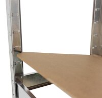 Schwerlastregal 170x75x30 cm 2er Set Steckregal Lagerregal