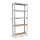 Schwerlastregal 170x75x30 cm 2er Set Steckregal Lagerregal