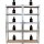 Schwerlastregal 170x75x30 cm 2er Set Steckregal Lagerregal