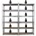 TRUTZHOLM Schwerlastregal 2er Set 200x100x30 cm verzinkt 900 kg mit 6 Böden