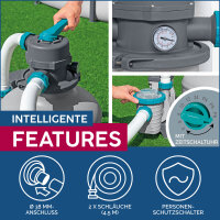 Bestway® Sandfilteranlage mit Zeitschaltuhr 6.056 l/h, 230 W 58497