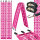 TRUTZHOLM 2x Auffahrrampe klappbar 228 cm Traglast 680 kg Alu gelocht Rampe Motorradrampe pink