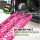 TRUTZHOLM 2x Auffahrrampe klappbar 228 cm Traglast 680 kg Alu gelocht Rampe Motorradrampe pink