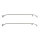 2er Set Alu-Bügel für Anhänger Flach-Planen verstellbar 1065 - 1480mm Planenstütze