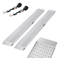 TRUTZHOLM 2x Auffahrrampen 200 x 28 cm 540 kg Alu gelocht...