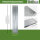 TRUTZHOLM 2x Auffahrrampen 200 x 28 cm 540 kg Alu gelocht starr Verladerampen Motorradrampen grau