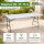 Klapptisch 180x75x74 cm Kunststoff / Stahl Gartentisch Esstisch Campingtisch Partytisch Buffettisch