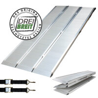DREIBREIT by TRUTZHOLM Auffahrrampe 2-fach klappbar 175...