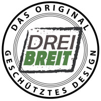DREIBREIT by TRUTZHOLM Auffahrrampe 2-fach klappbar 175 cm 1650 kg Alu geriffelt Verladerampe massiv