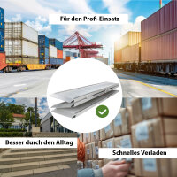 DREIBREIT by TRUTZHOLM Auffahrrampe 2-fach klappbar 175 cm 1650 kg Alu geriffelt Verladerampe massiv